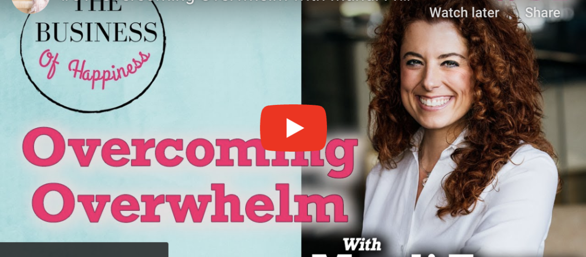 overcoming overwhelm podcast